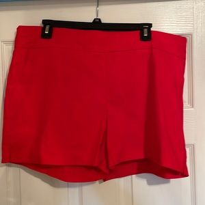 Whitney high-waisted pull-on 4” shorts